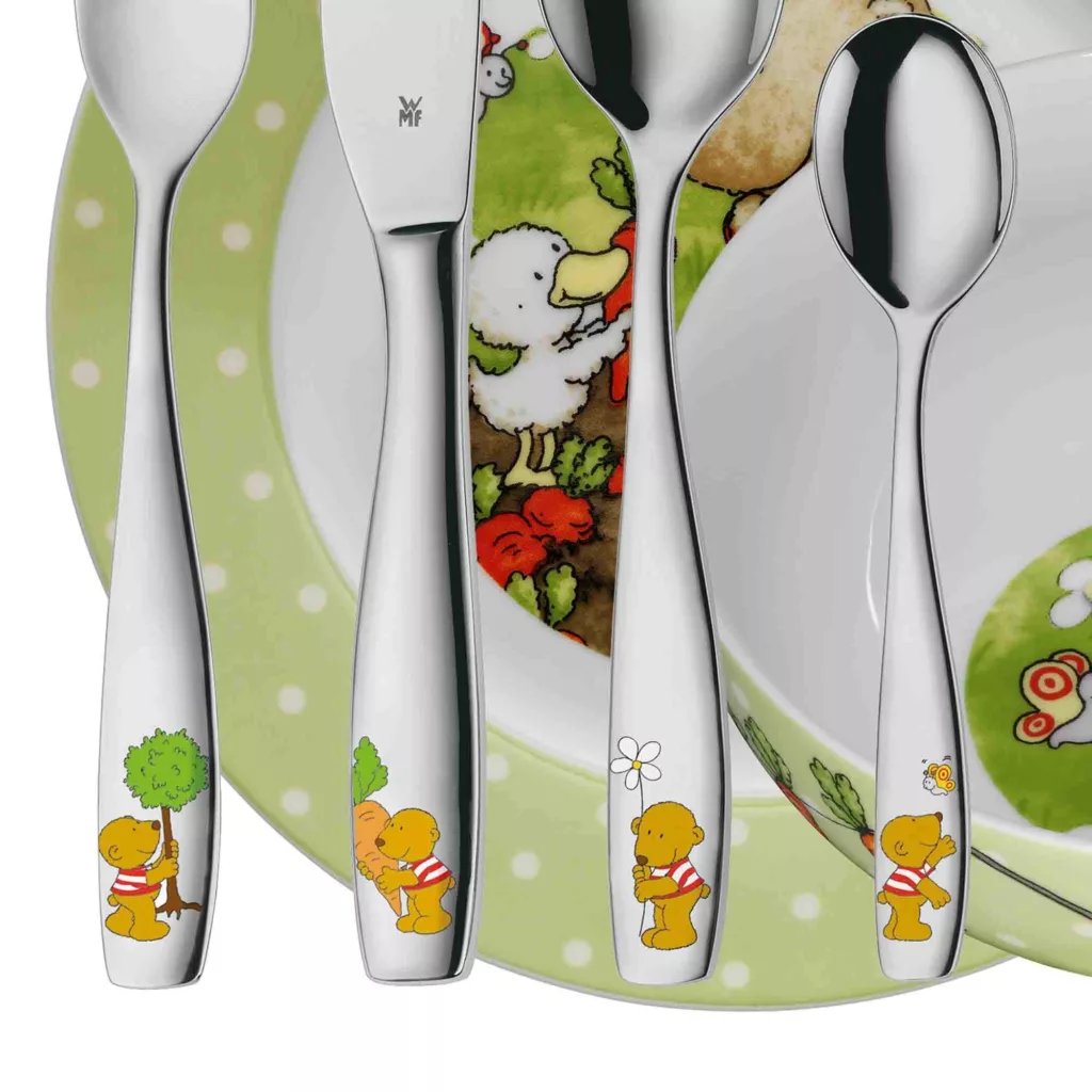 سرویس غذاخوری 6 پارچه کودک دبلیو ام اف مدل Pitzelpatz