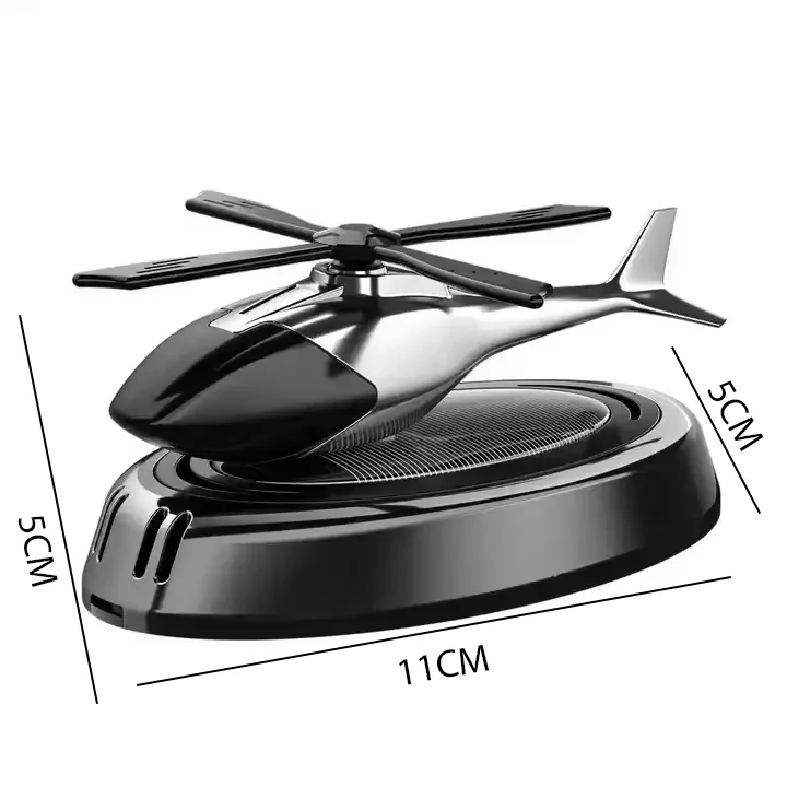 خوشبوکننده خودرو خورشیدی مدل هلیکوپتر کد KTP030_BLUE