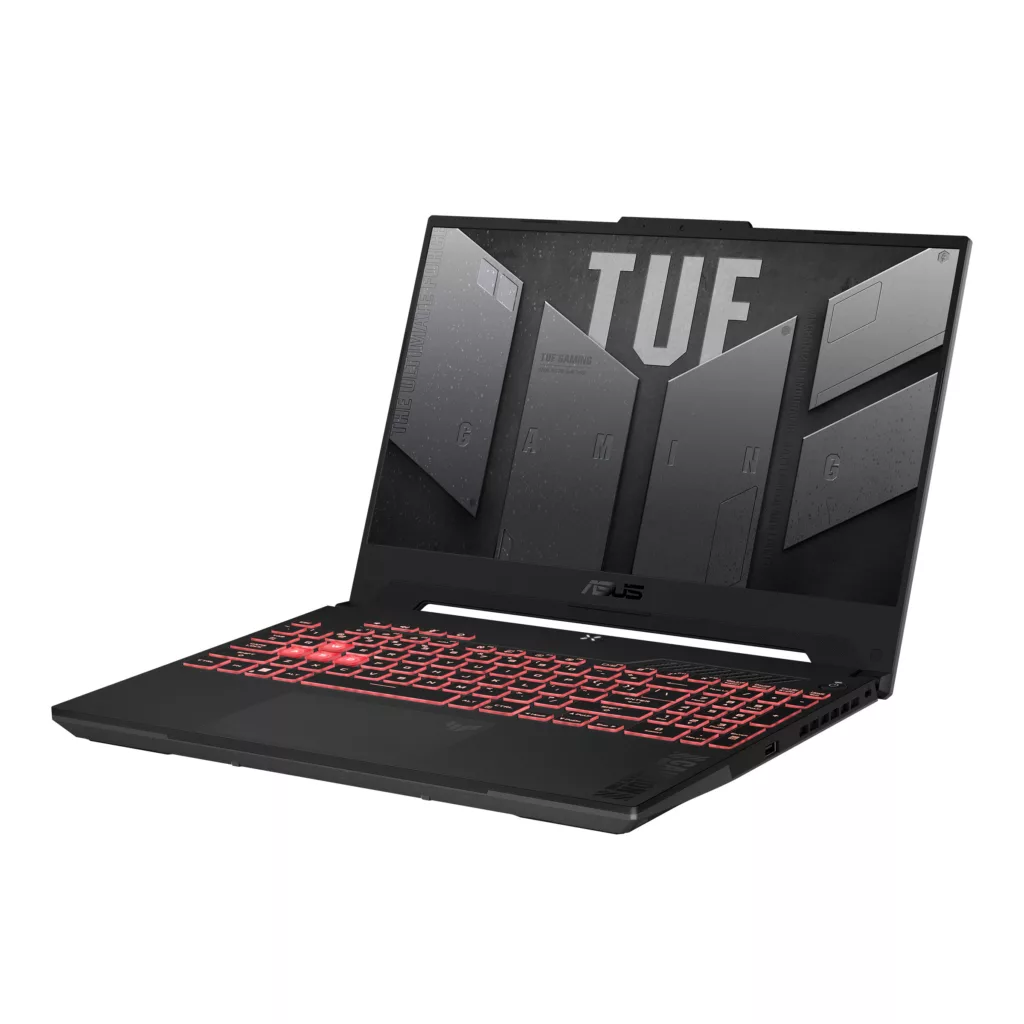 لپ تاپ 15.6 اینچ ایسوس مدل TUF Gaming A15 (2024) FA507UI-LP034W-R9 8945HS-32GB DDR5 5600MHz-1TB SSD-RTX4070 8GB-FHD 144Hz-W - کاستوم شده