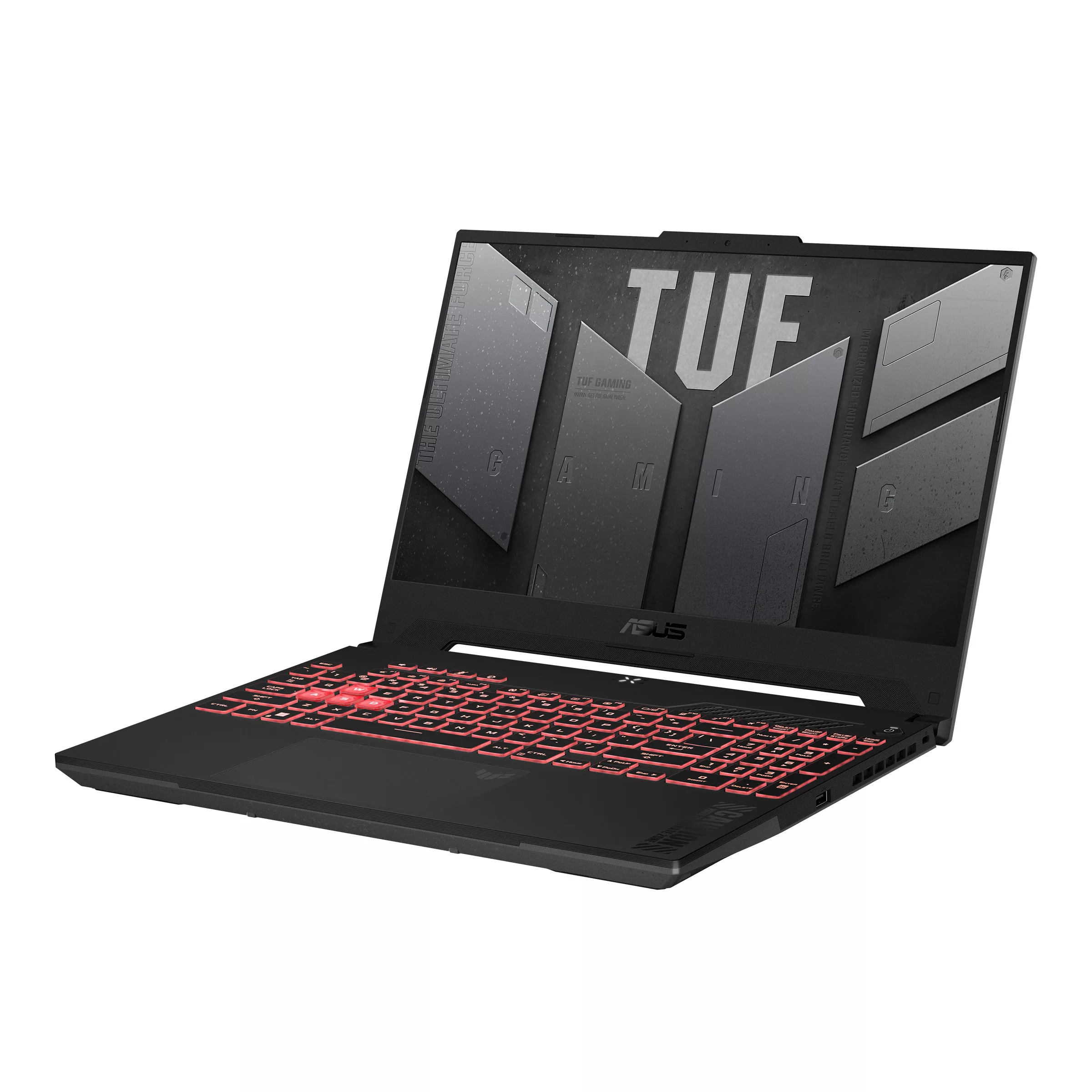 لپ تاپ 15.6 اینچ ایسوس مدل TUF Gaming A15 (2024) FA507UI-LP034W-R9 8945HS-32GB DDR5 5600MHz-1TB SSD-RTX4070 8GB-FHD 144Hz-W - کاستوم شده