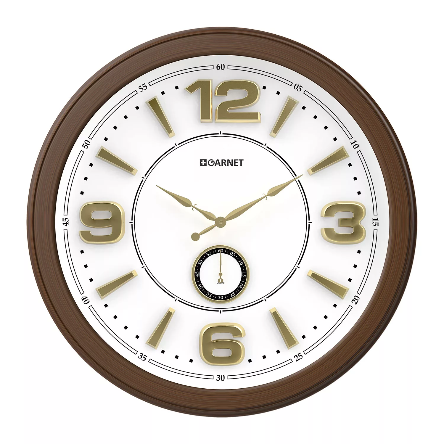 ساعت دیواری کوارتز گارنت مدل 5467 ساعت دیواری کوارتز گارنت مدل 5467