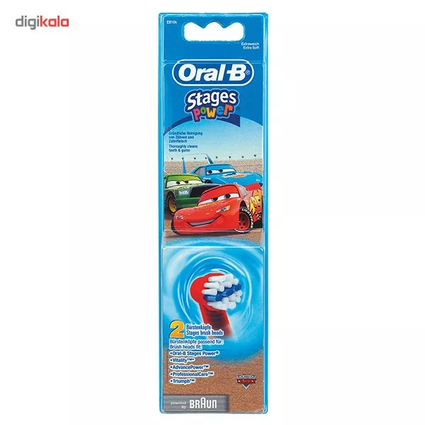 سری مسواک برقی اورال-بی مدل EB10K مخصوص کودکان طرح کارز