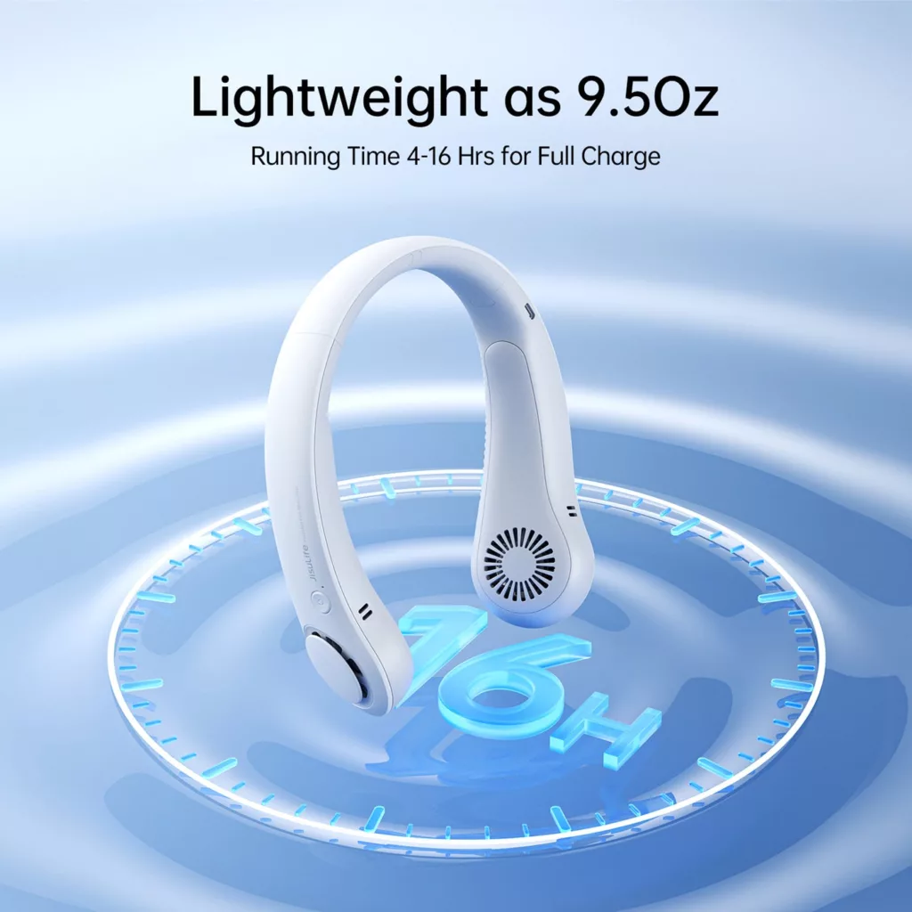 پنکه گردنی جیسو لایف مدل LIFE3 ظرفیت 4000 میلی آمپر ساعت