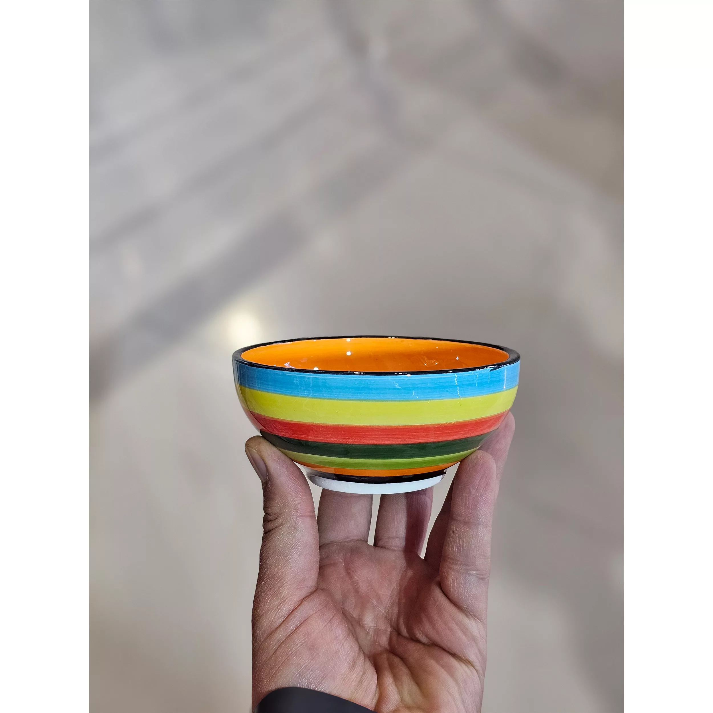 سرویس غذا خوری 24 پارچه مدل  رنگین کمان کد 2023