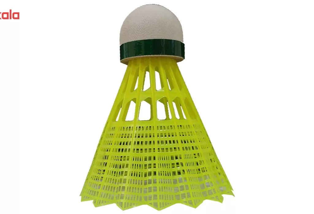 توپ بدمینتون یونکس مدل زرد فسفری Mavis 350 بسته 6 عددی