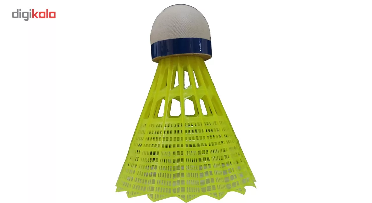 توپ بدمینتون یونکس مدل زرد فسفری Mavis 350 بسته 6 عددی