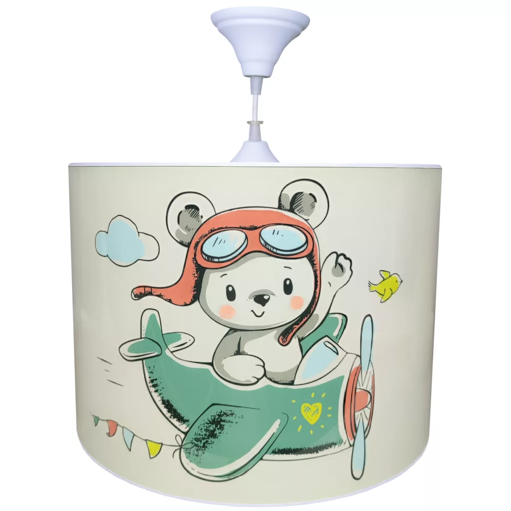 لوستر کودک مدل خرس و هواپیما