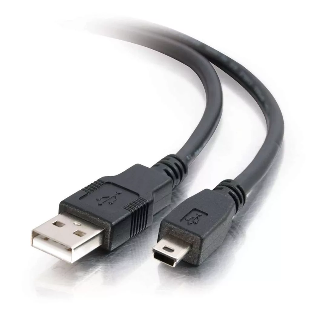 کابل تبدیل USB به mini USB مدل 2024 طول 1.2 متر