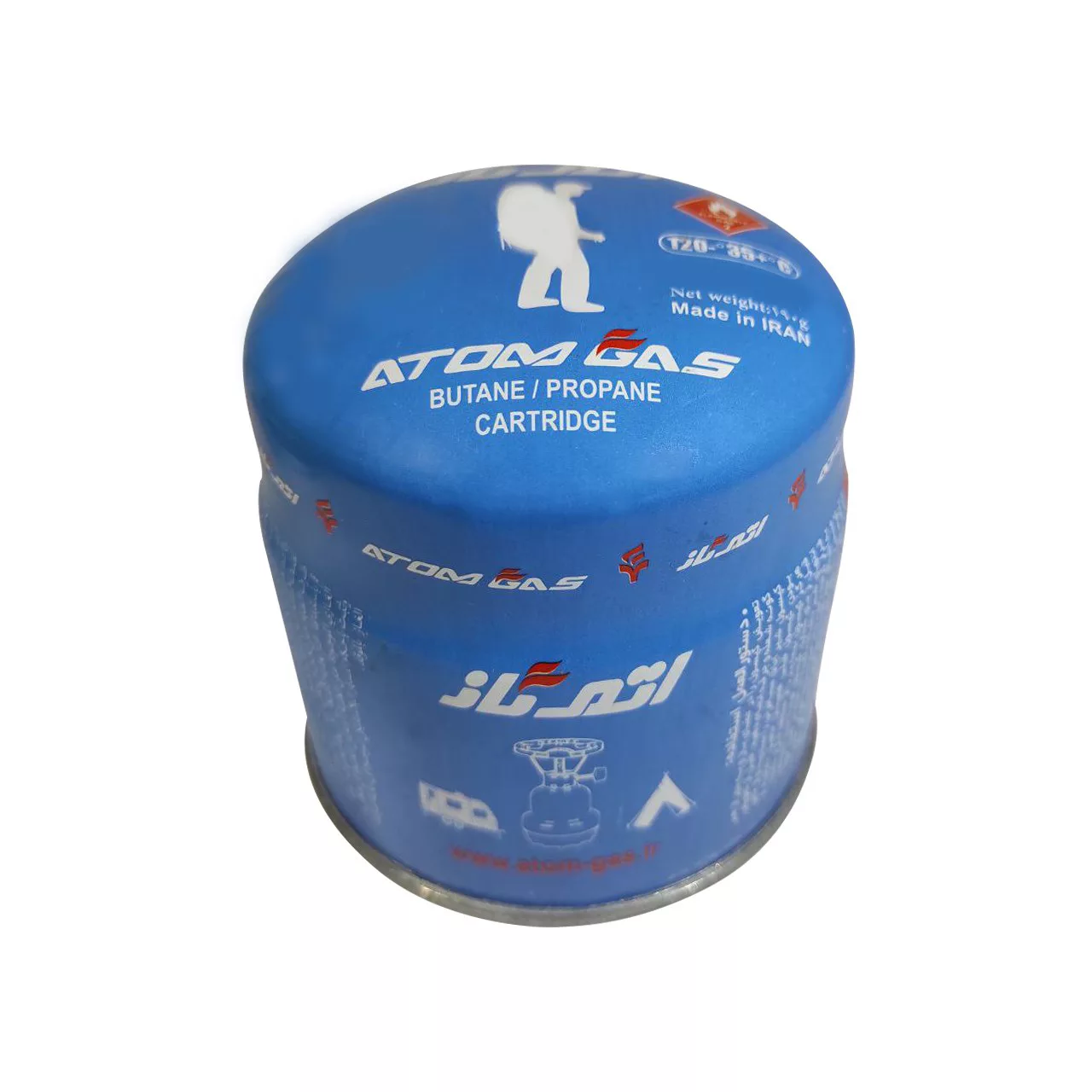 اجاق سفری اتم گاز مدل AT-2 همراه با کپسول