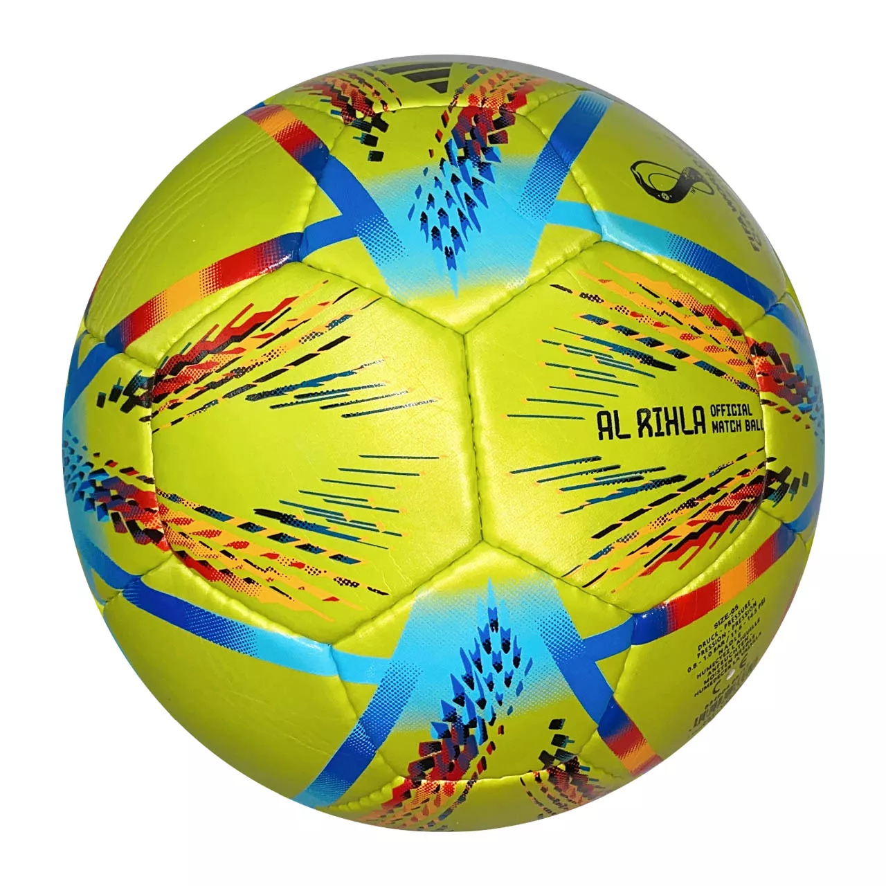 توپ فوتبال طرح جام جهانی قطر 2022