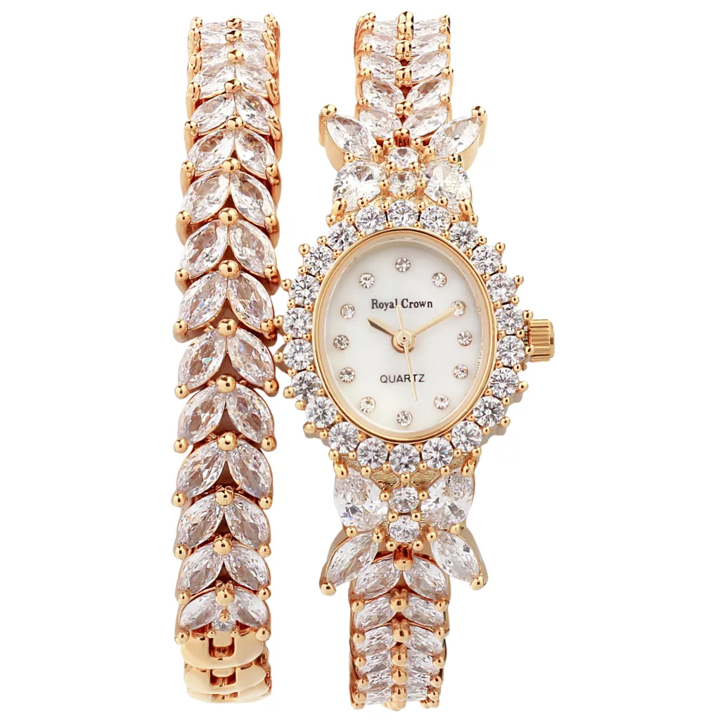 ساعت مچی عقربه ای زنانه رویال کرون مدل Gd2527 – کد WL-46