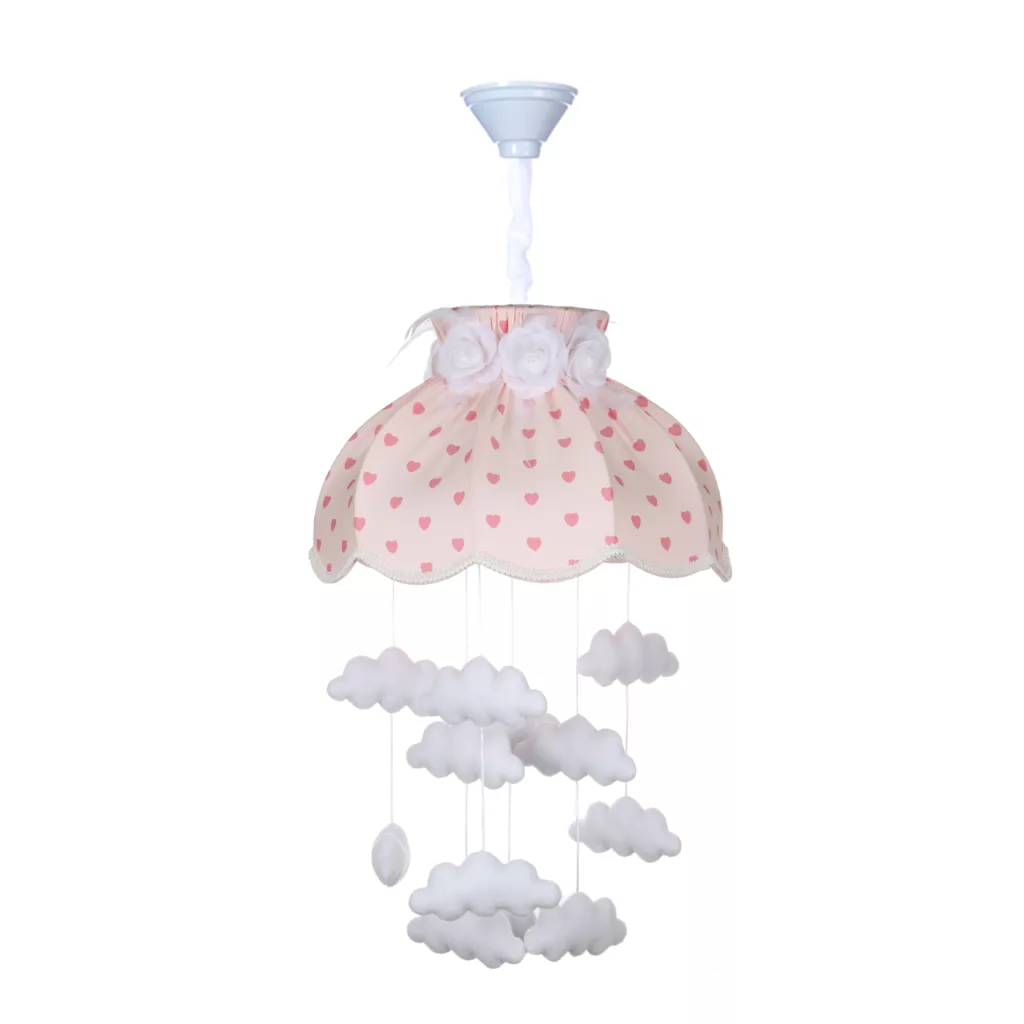 لوستر کودک تابنده مدل رزینا آویزدار