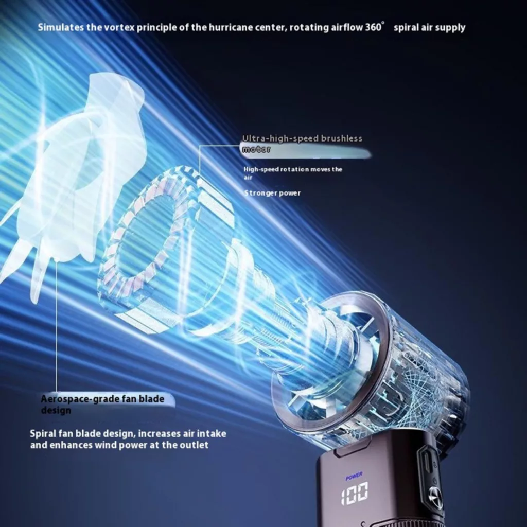 فن دمنده 8 وات مدل جت فن دستی کد MF120