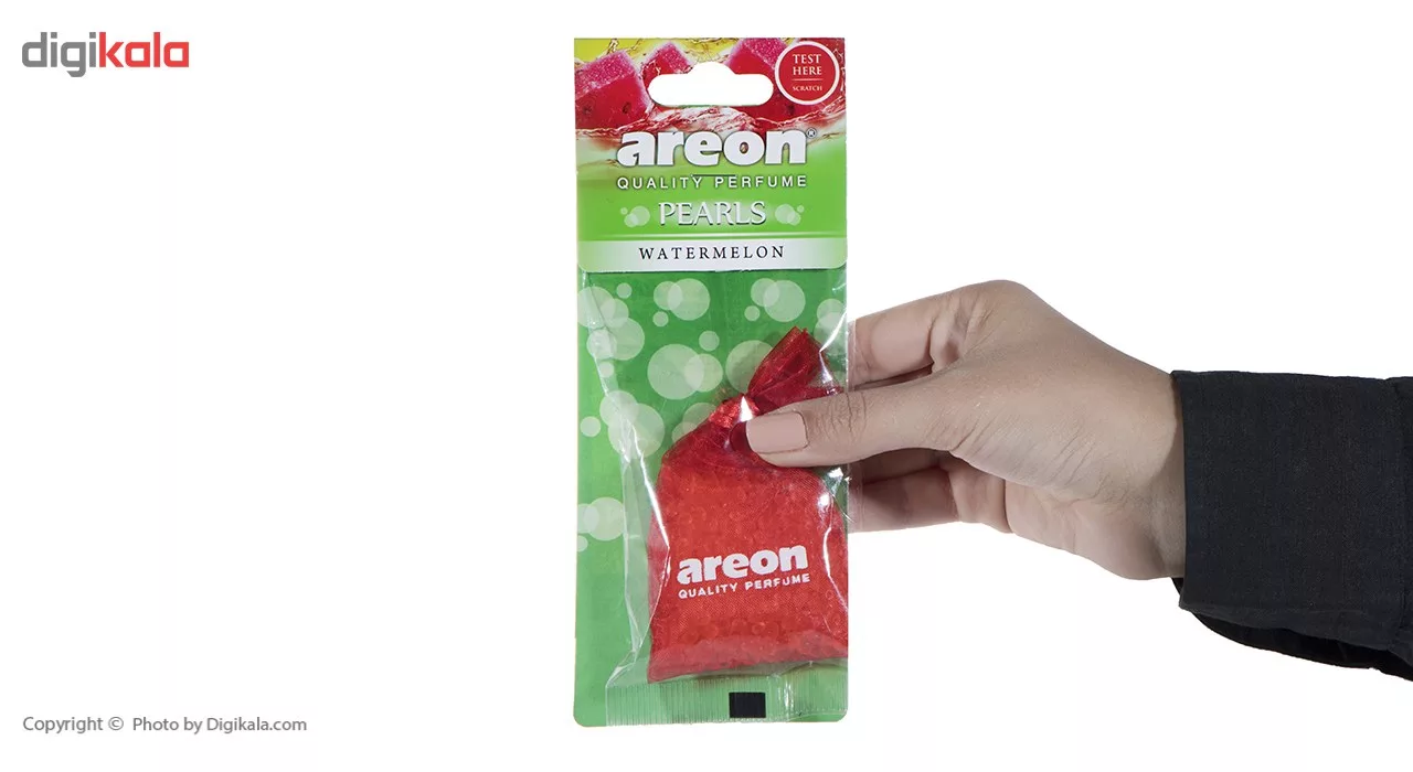 خوشبو کننده ماشین آرئون مدل Pearls با رایحه هندوانه