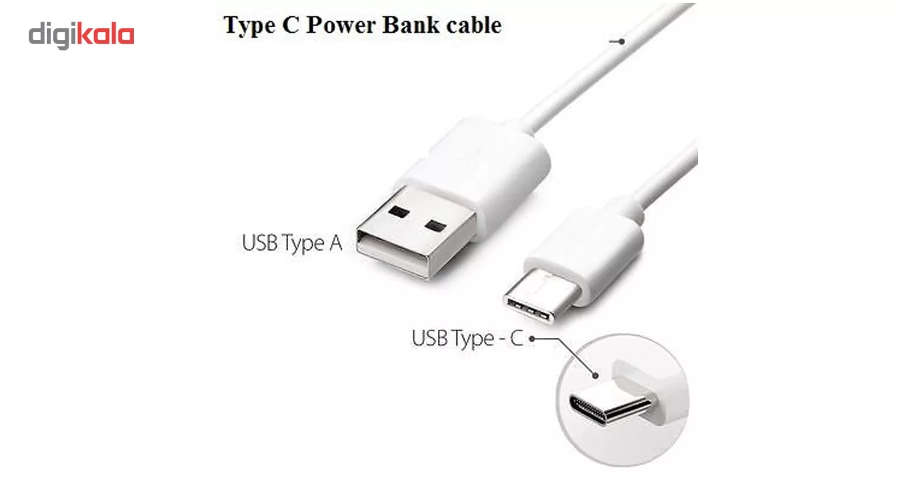 کابل تبدیل Type-C به USB مدل w-14 به طول 20 سانتی متر