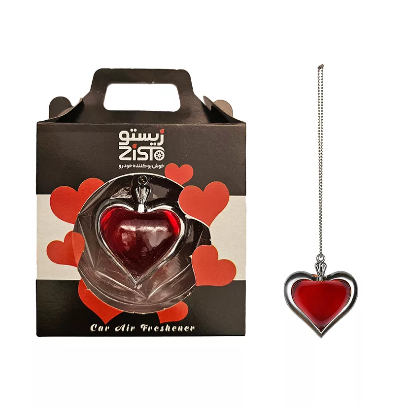 خوشبوکننده خودرو زیستو طرح قلب رایحه انبه