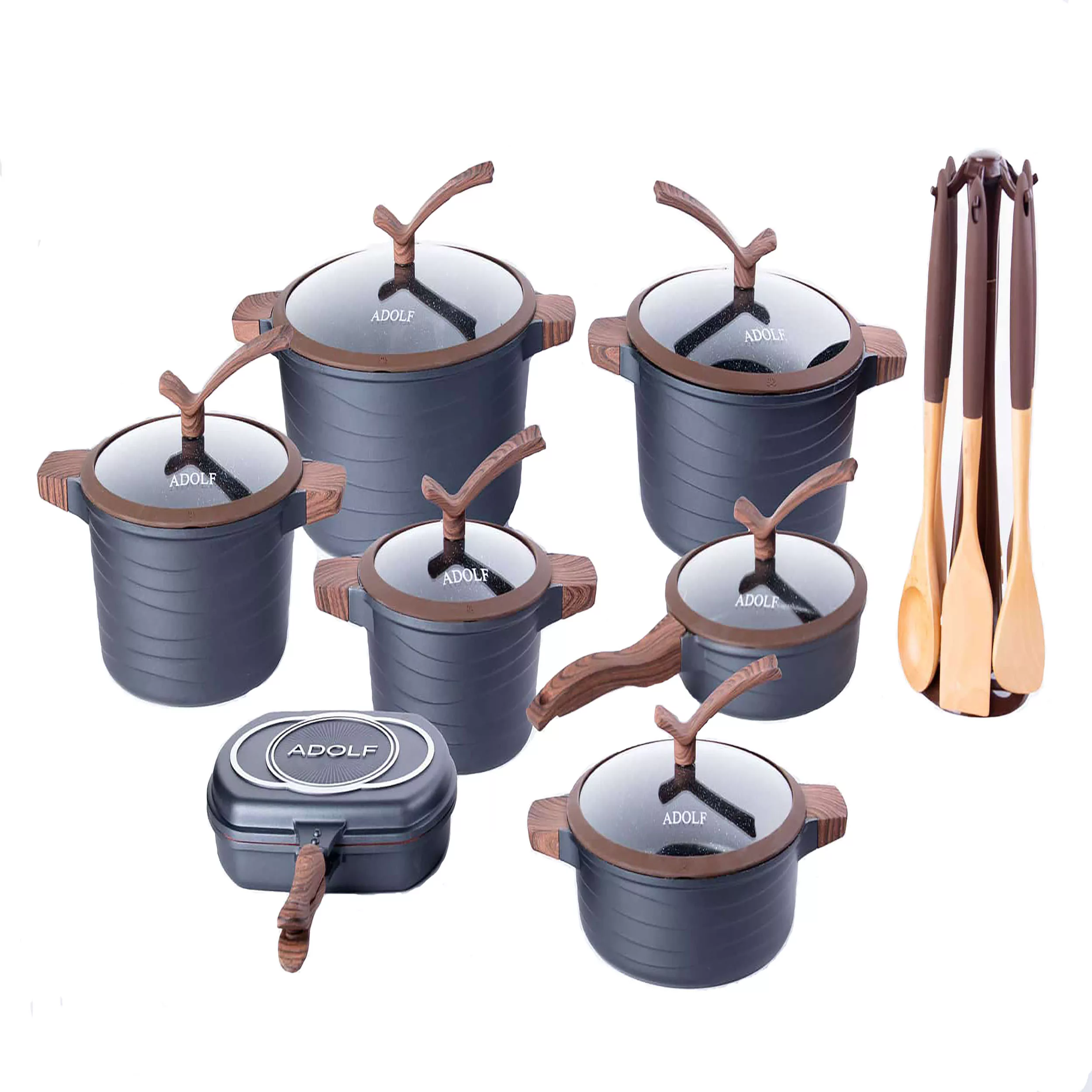 سرویس پخت و پز 22 پارچه آدولف مدل A سرویس پخت و پز 22 پارچه آدولف مدل A