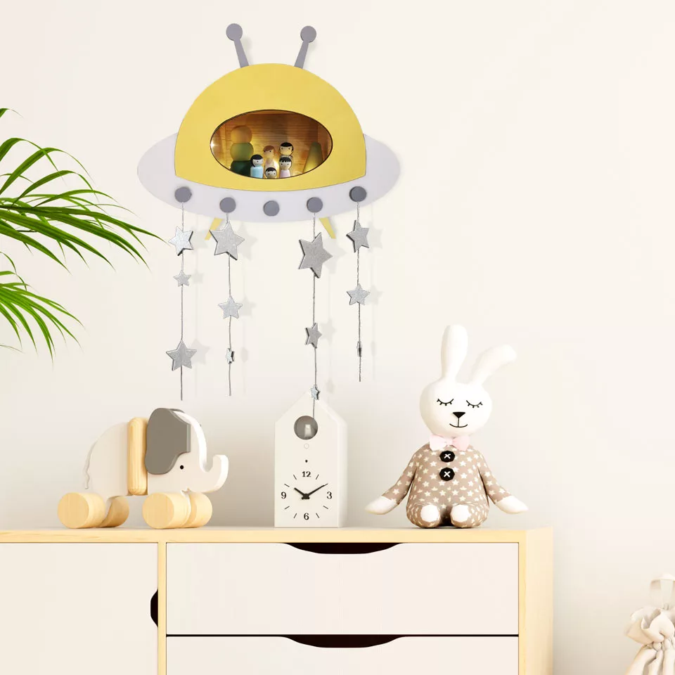 چراغ خواب اتاق کودک طرح سفینه مدل MKids44-B