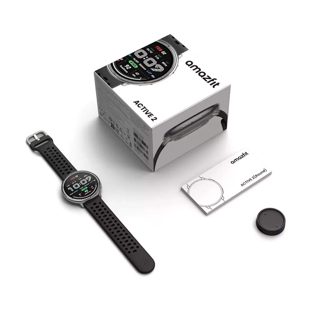 ساعت هوشمند37میلی متری امازفیت مدلMOS COMPACT ACTIVE 2 COLORFULبندسیلیکون