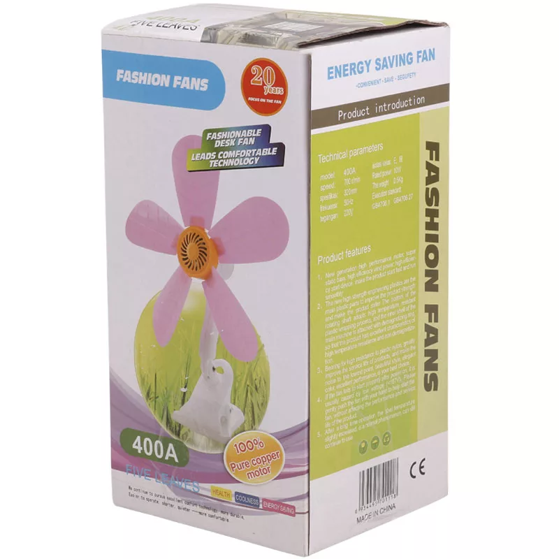 پنکه گیره‌ای مدل Fashion 400A