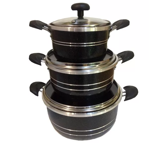 سرویس پخت و پز 6 پارچه طرح لانه زنبوری