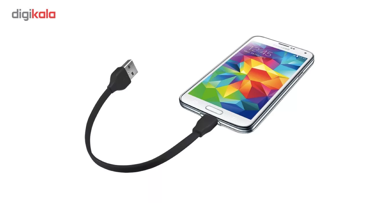 کابل تبدل USB  به MicroUSB به طول 20  سانتی متر