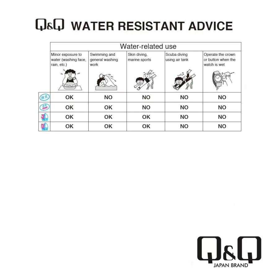 ساعت مچی عقربه ای کیو اند کیو مدل VS60J005Y