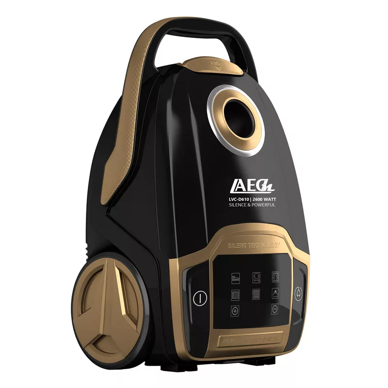 جاروبرقی 2600 وات لایق مدل LVC-D610