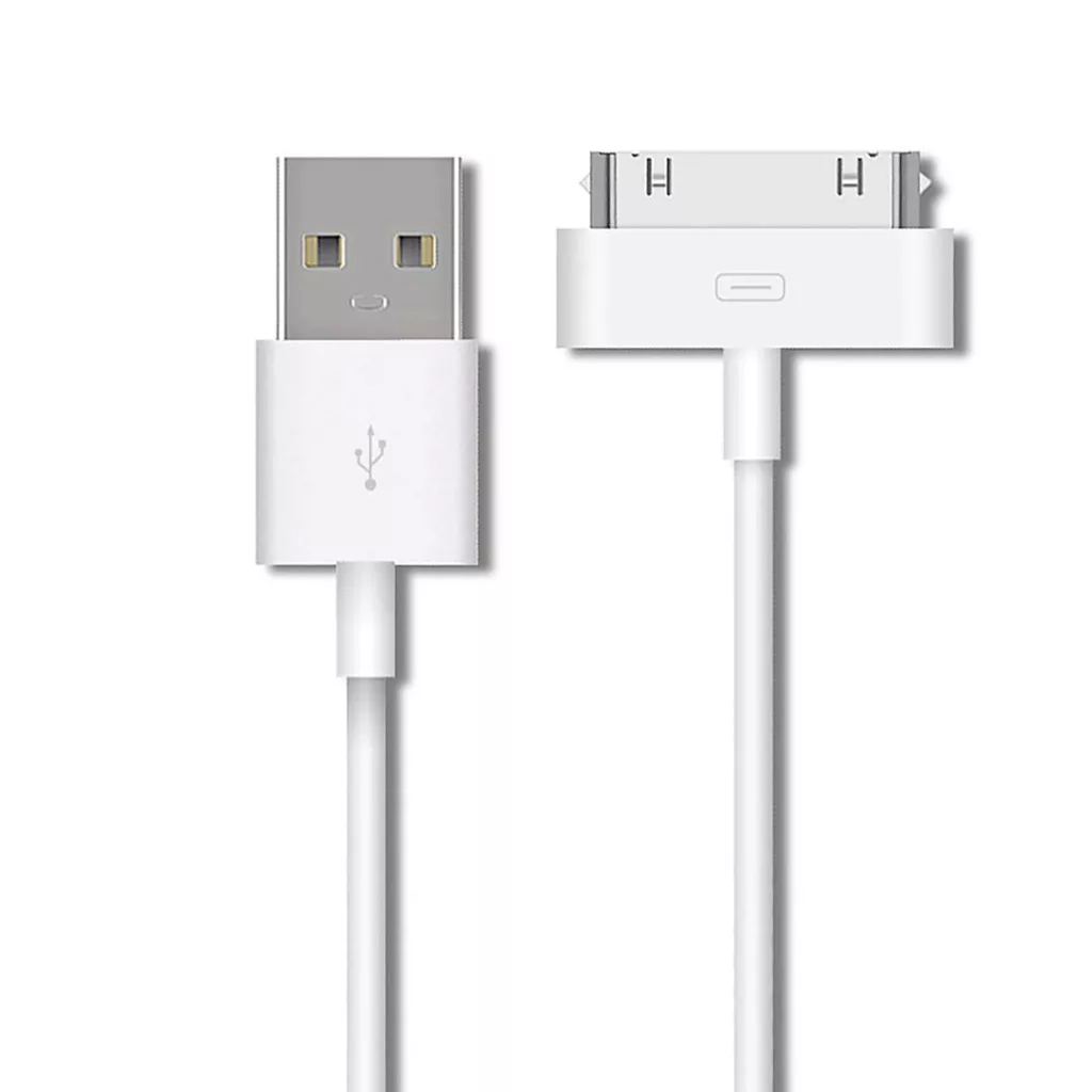 کابل تبدیل USB به 30 پین مدل i4 طول 1 متر