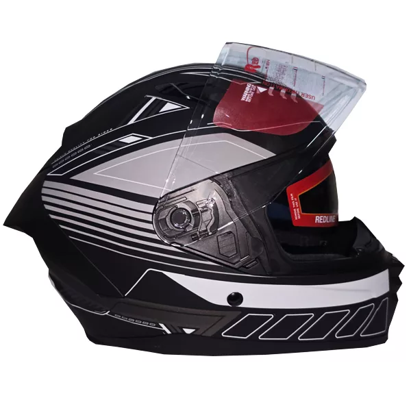 کلاه کاسکت فک ثابت ردلاین مدل عینکدار کد RE_942