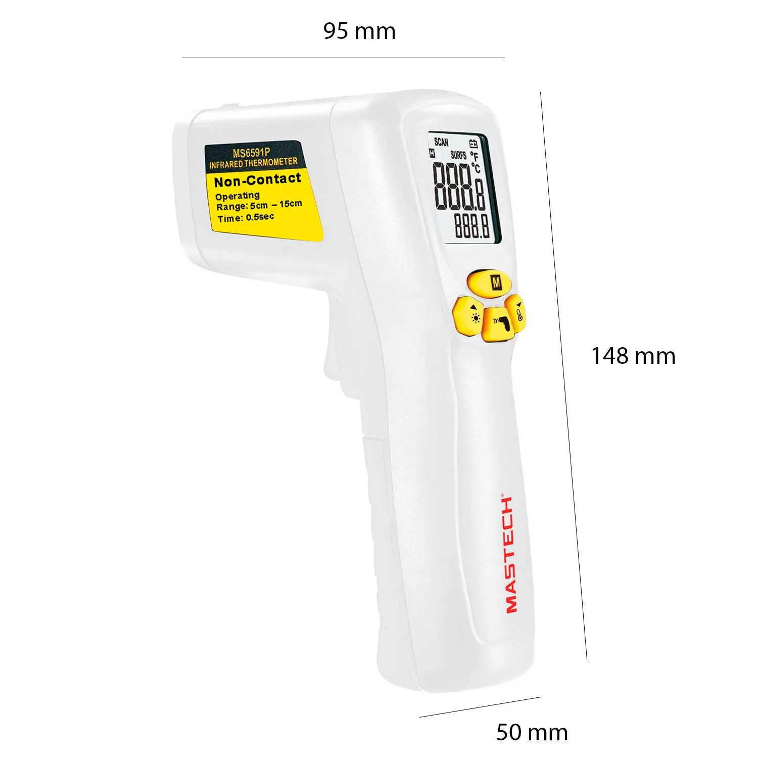 تب سنج دیجیتال مستک مدل MS6591P