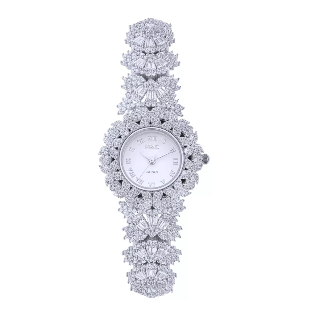 ساعت مچی عقربه‌ای زنانه مدل نقره مارکیز خور ساچ کد 00025