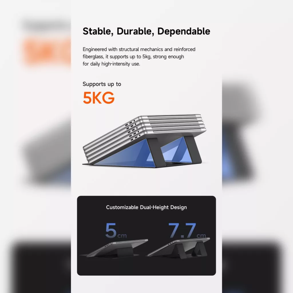 پایه نگهدارنده لپ تاپ و تبلت مک دودو مدل FS-802