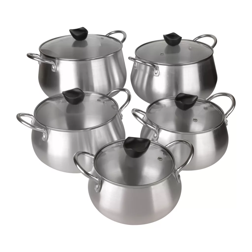 سرویس پخت و پز 10 پارچه مدل نقره کد GH-1403-560