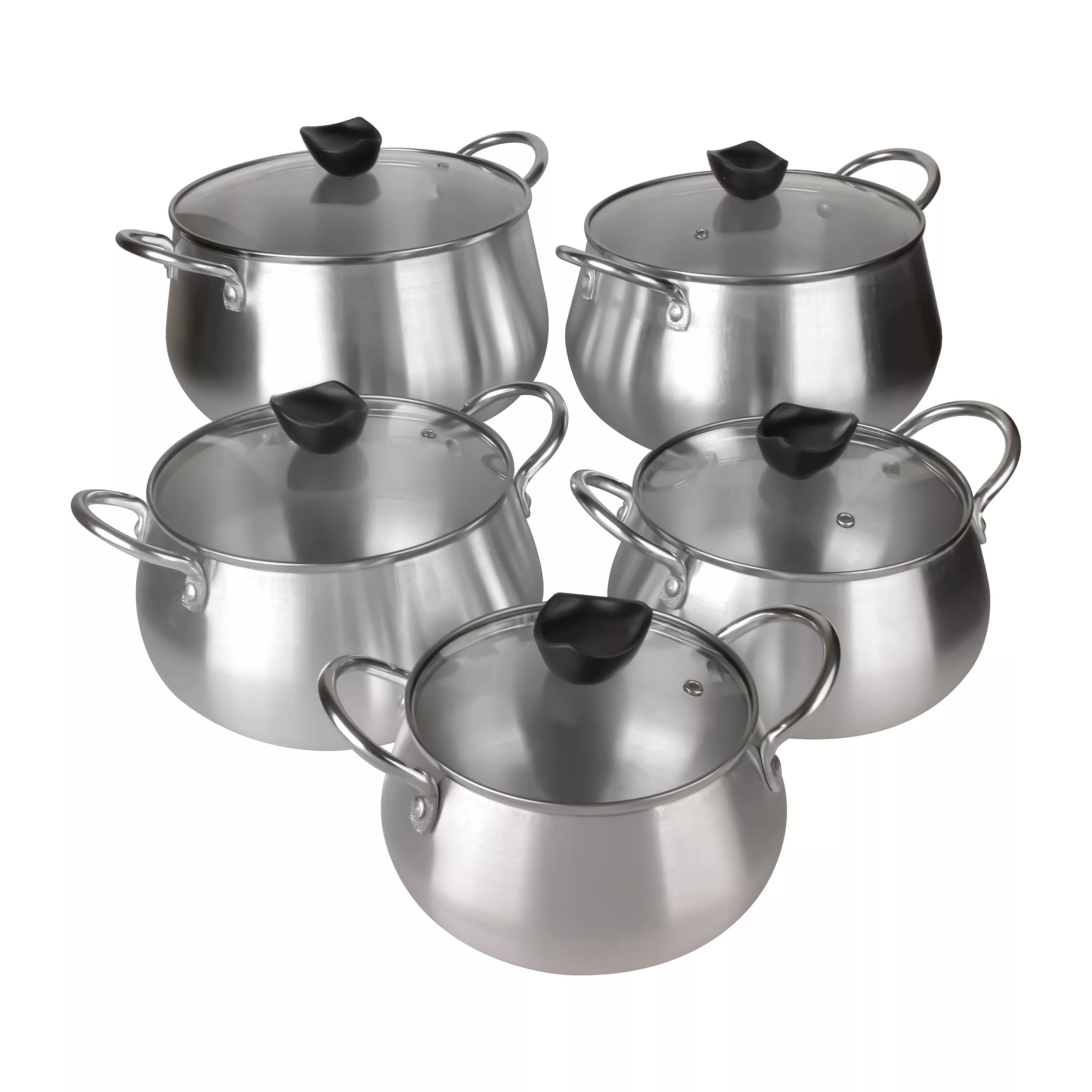 سرویس پخت و پز 10 پارچه مدل نقره کد GH-1403-560