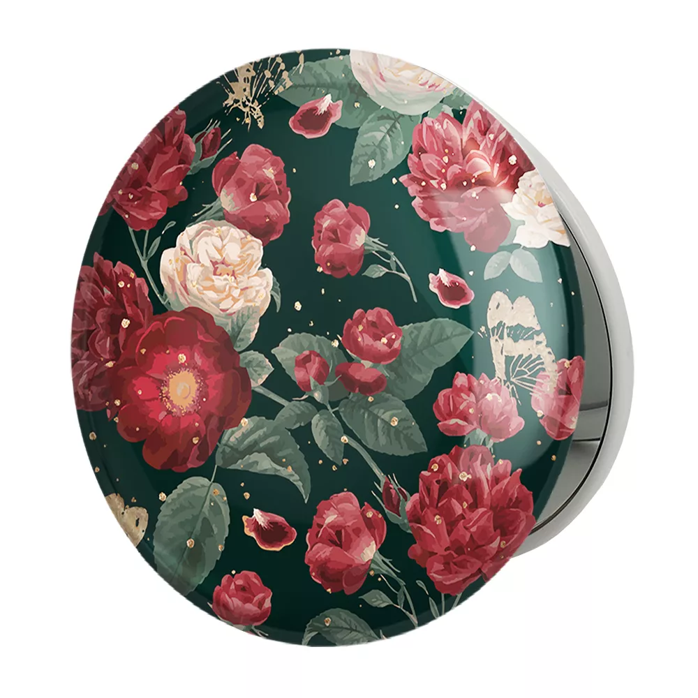 آینه جیبی خندالو طرح گل گلی مدل تاشو کد 29037