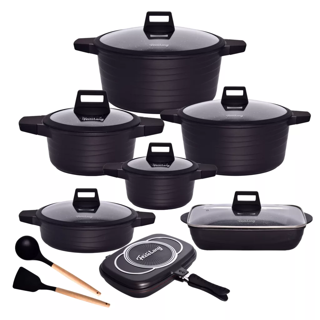 سرویس قابلمه و تابه 16 پارچه فیزی لانگ مدل S016TW