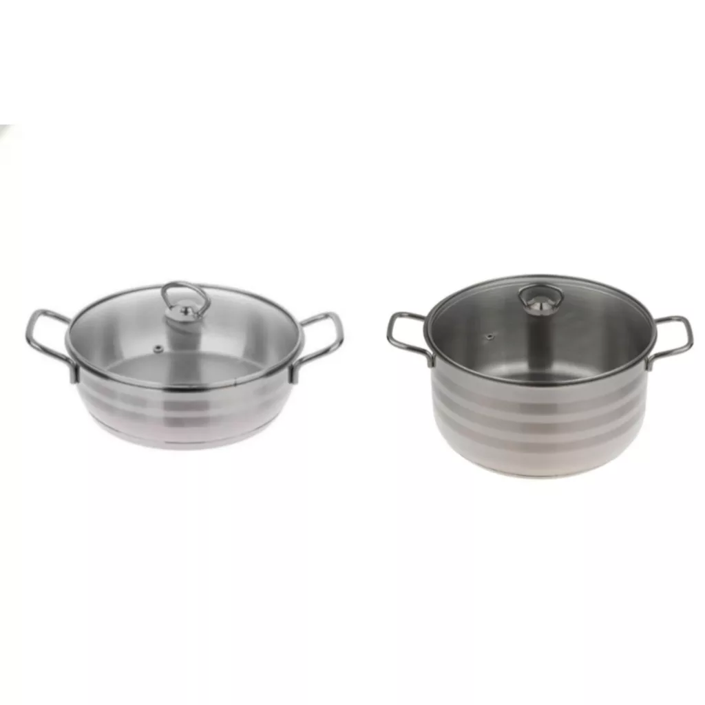 سرویس قابلمه و تابه 4 پارچه دستیلوکس مدل Mp