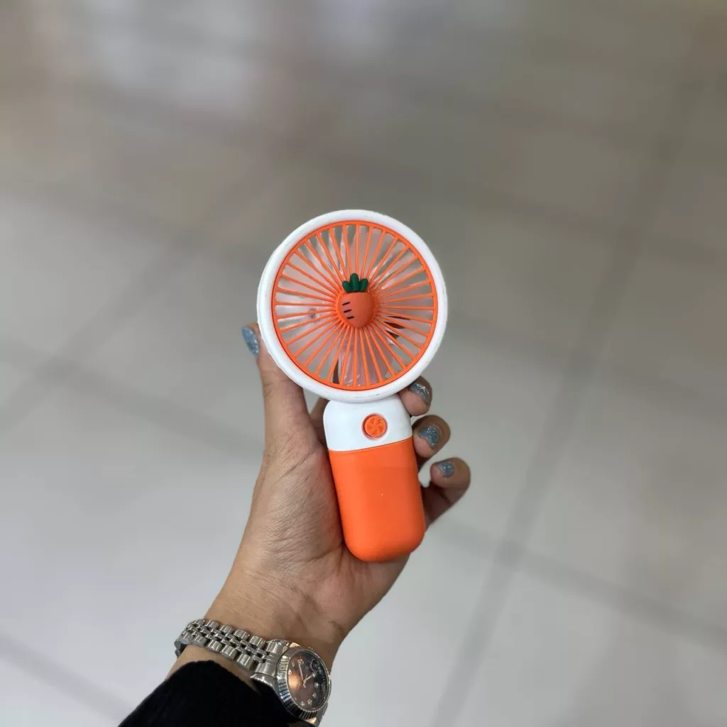 پنکه همراه مدل هویج