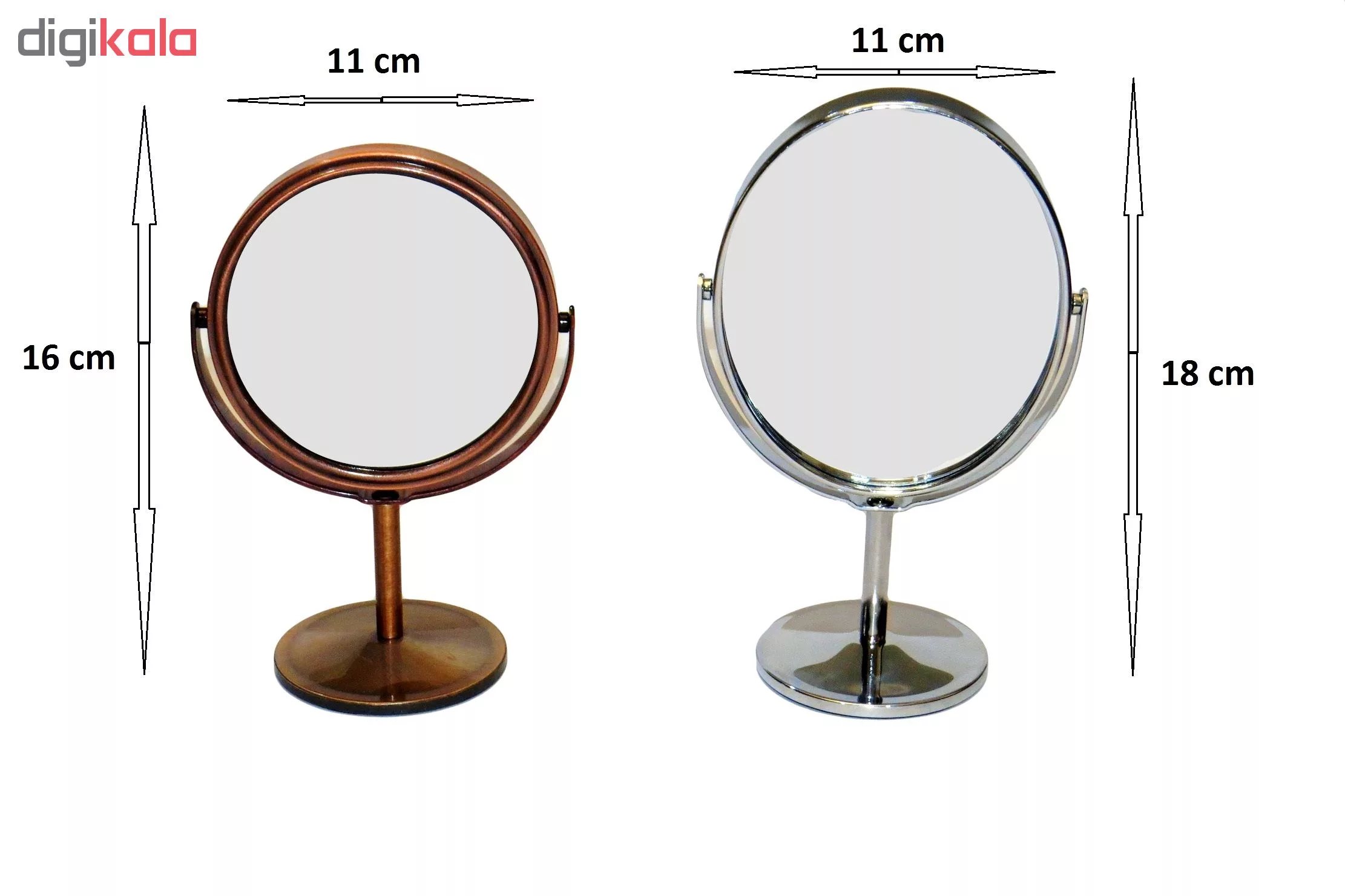 آینه آرایشی کد 203