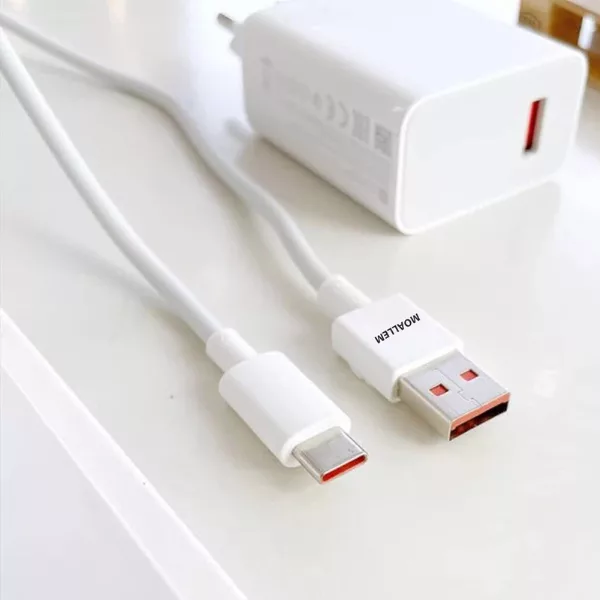 کابل تبدیل USB به USB-C معلم مدل Note 13 طول 1 متر
