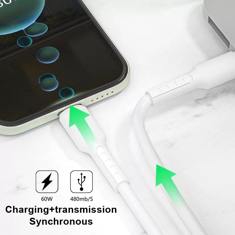 کابل USB-C مدل C60 طول 0.2 متر