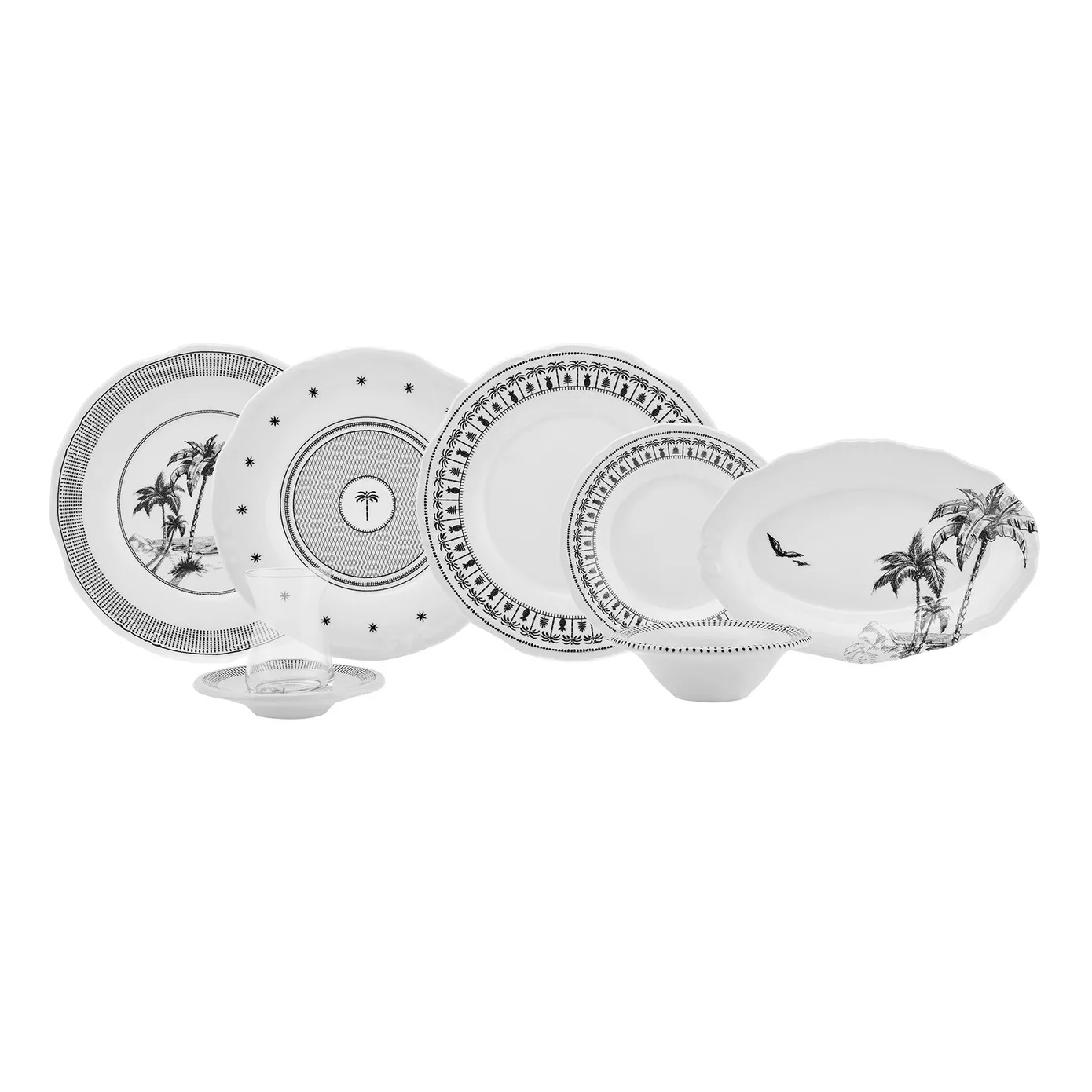 سرویس صبحانه‌خوری 26 پارچه 6 نفره کاراجا مدل Playa