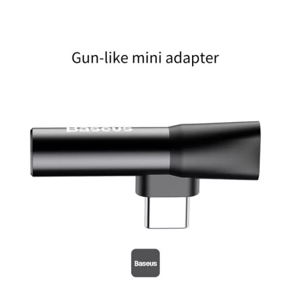 مبدل USB-C به AUX/USB-C باسئوس مدل l41