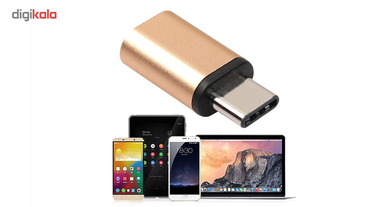 مبدل Micro USB به Type-C ایکس پی - پروداکت مدل T-70