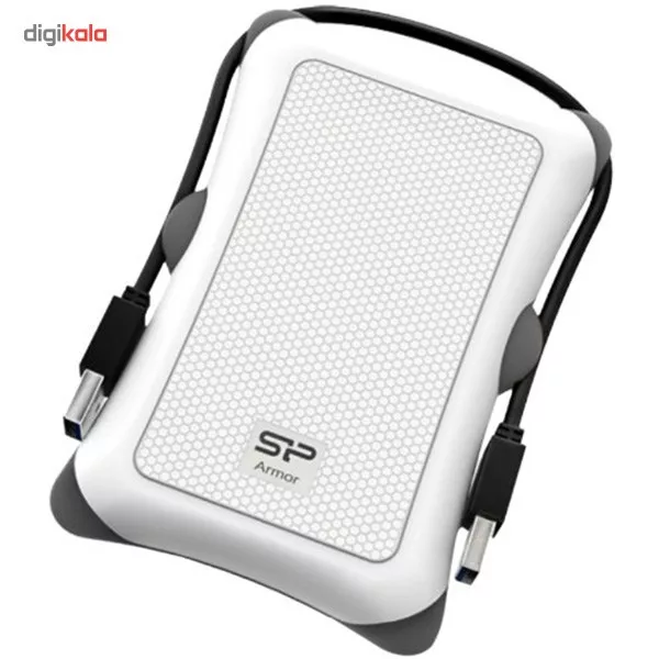 هارد اکسترنال سیلیکون پاور مدل Armor A30 ظرفیت 2 ترابایت دارای رابط USB Type-A