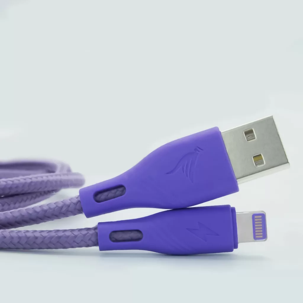 کابل تبدیل USB به لایتنینگ شی کاریزما مدل YEGANEH طول 1.2متر