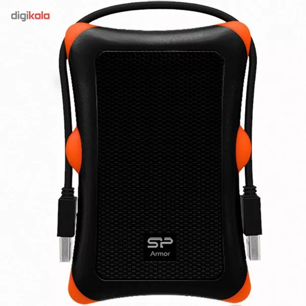 هارد اکسترنال سیلیکون پاور مدل Armor A30 ظرفیت 2 ترابایت دارای رابط USB Type-A