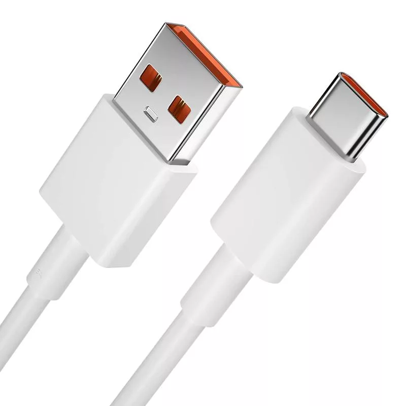 کابل تبدیل USB به USB-C شیائومی مدل 5 سوپر فست طول 1 متر