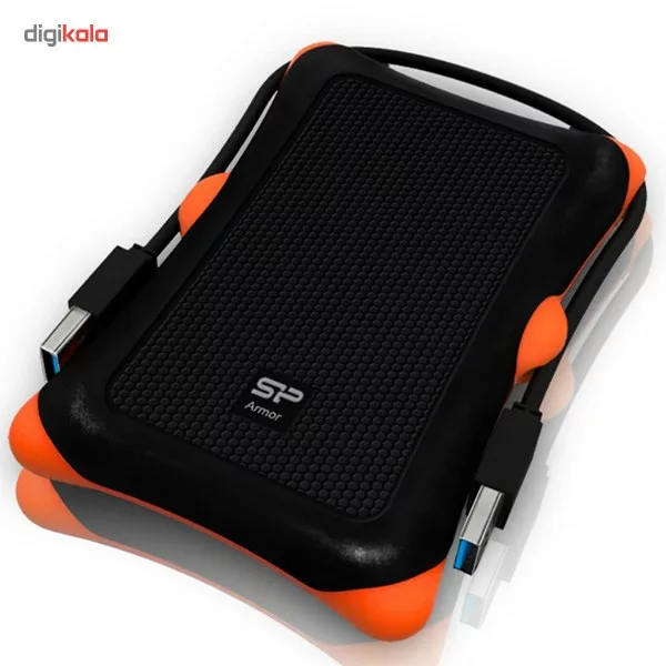 هارد اکسترنال سیلیکون پاور مدل Armor A30 ظرفیت 2 ترابایت دارای رابط USB Type-A